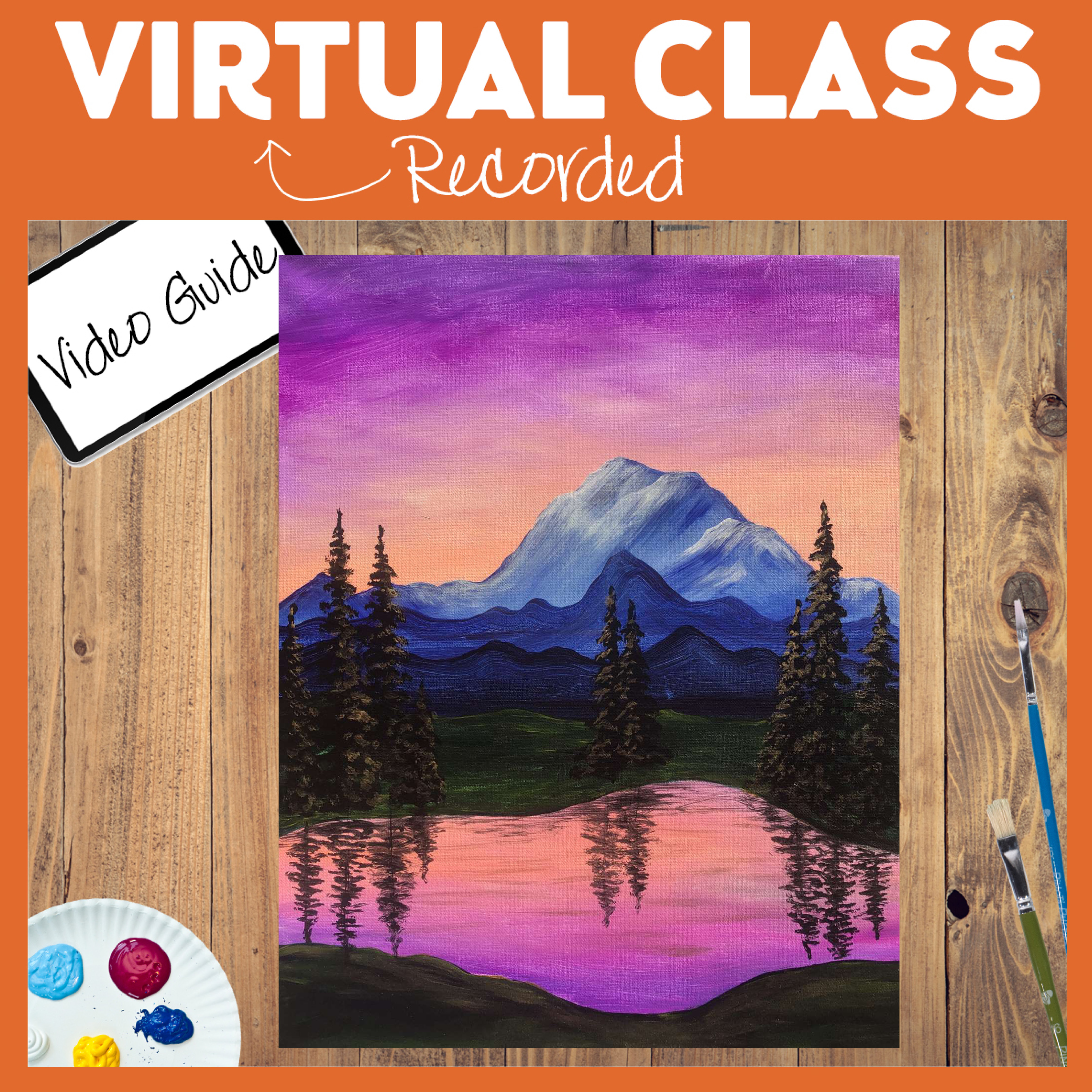 Pre-recorded virtual event. Supplies included option